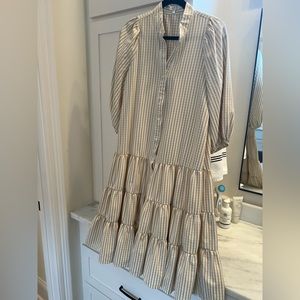Midi button Dress